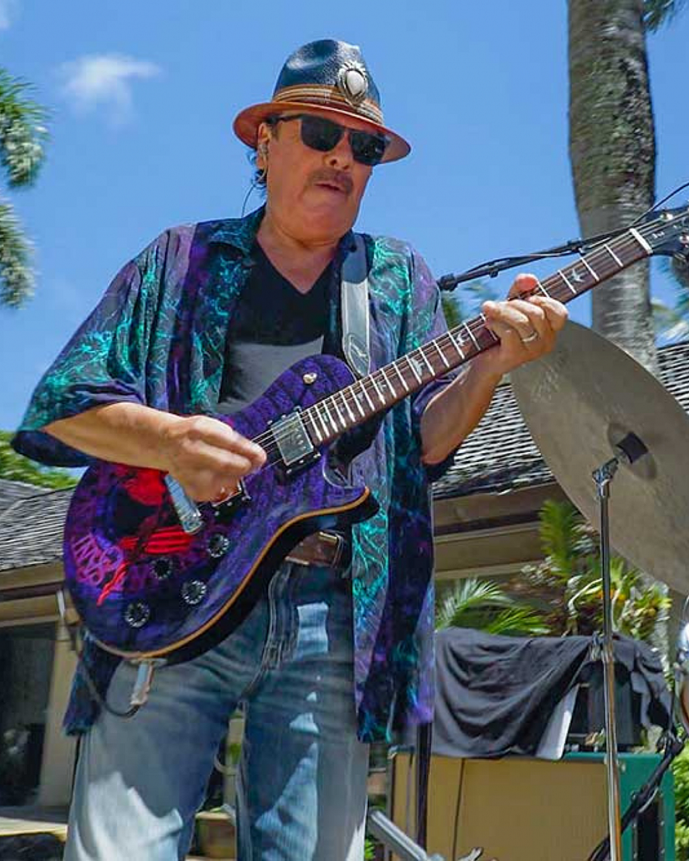 Carlos Santana Portrait