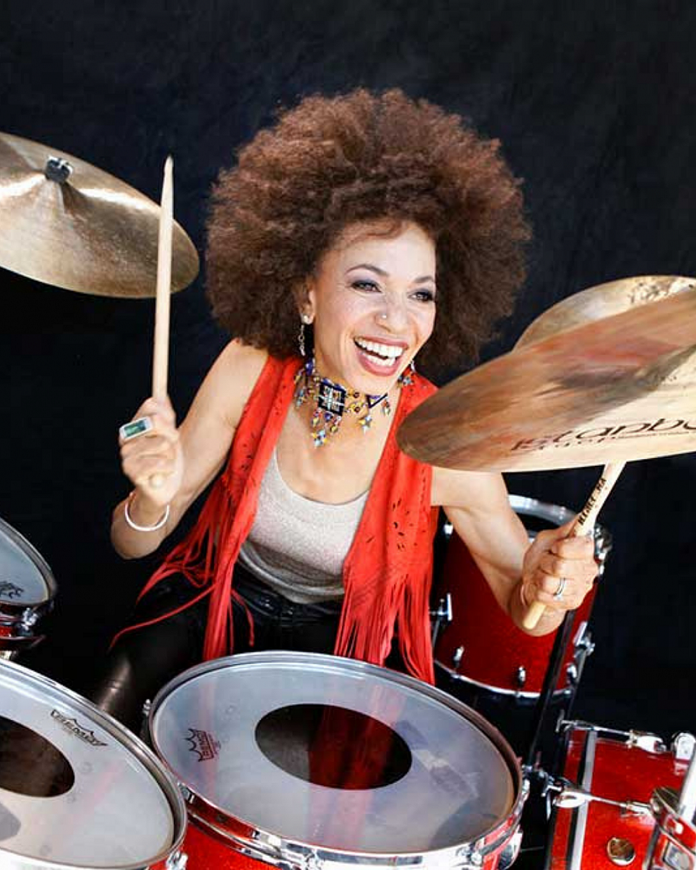 Cindy Blackman Santana Portrait