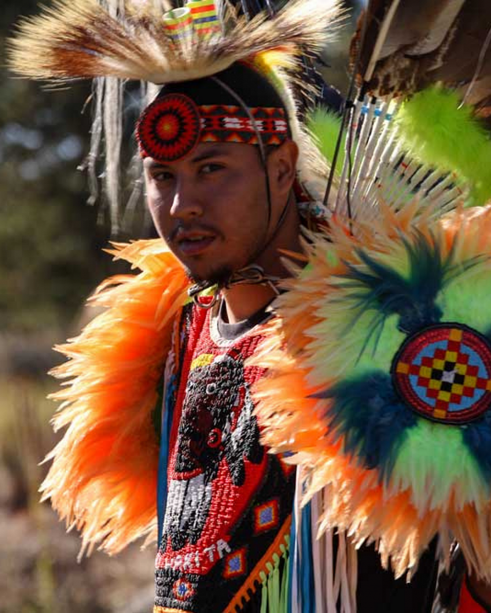 Lakota Singers and Dancers Portrait