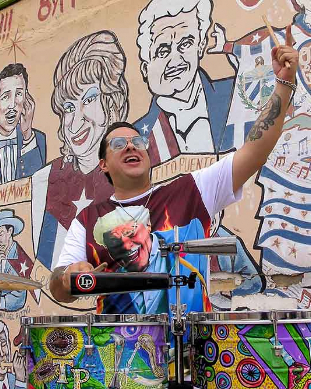 Tito Puente Jr Portrait