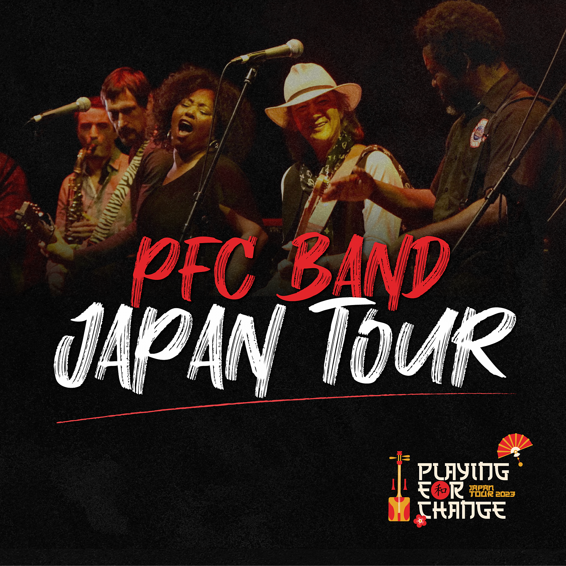 PFC Band Japan Tour banner blog
