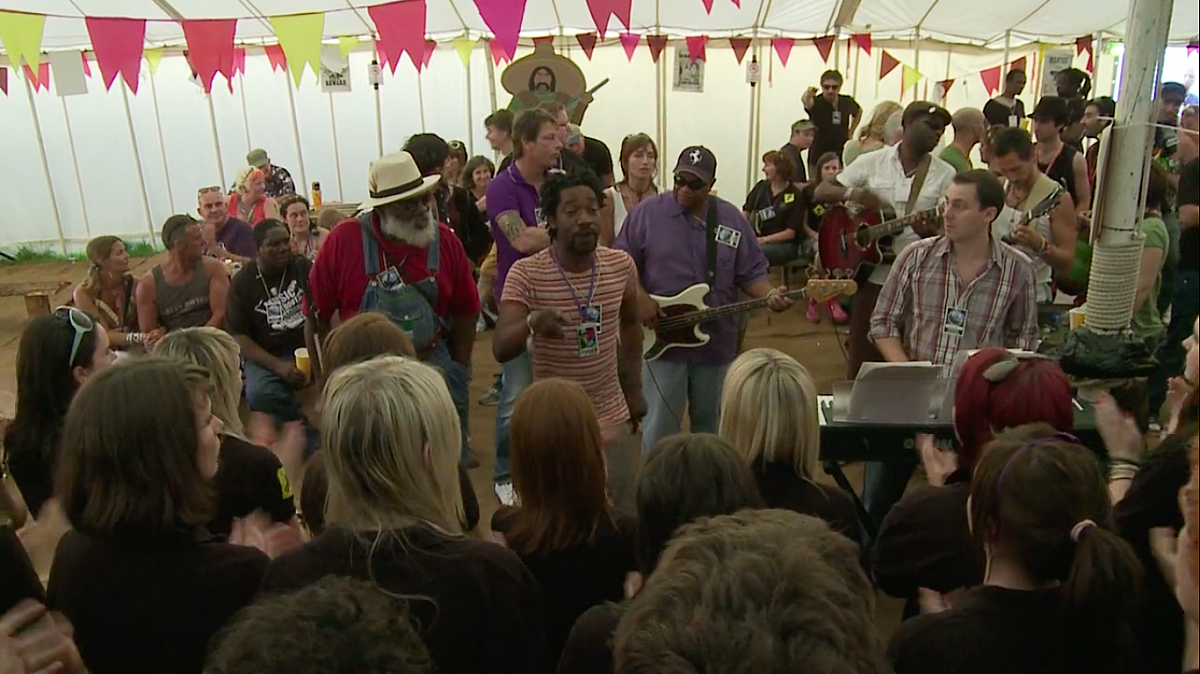 Billie Jean rehearsal at the Glastonbury Festival MEMBER EXCLUSIVE THUMBNAIL