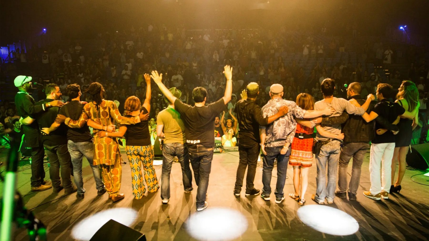 PFC Band backstage United World Tour thumb