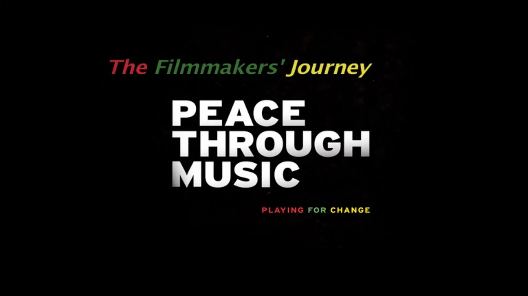 Filmmakers journey peace through music thumb